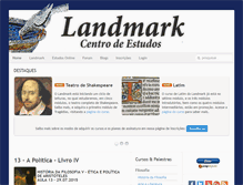 Tablet Screenshot of centrolandmark.com